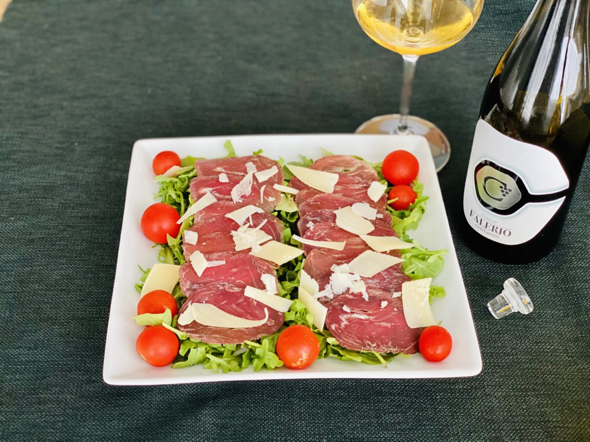 Bresaola Italian AirDried Beef Yours Truly, Wine